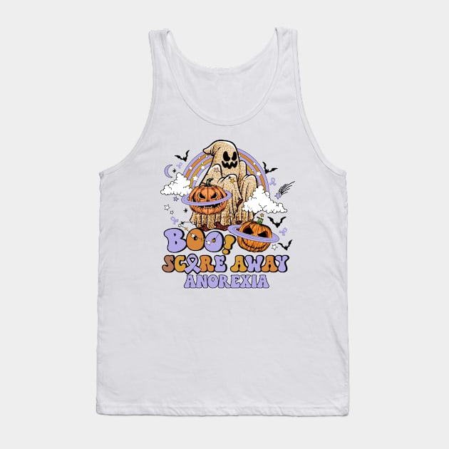 anorexia Awareness - spooky Boo ghost retro halloween Tank Top by Gost